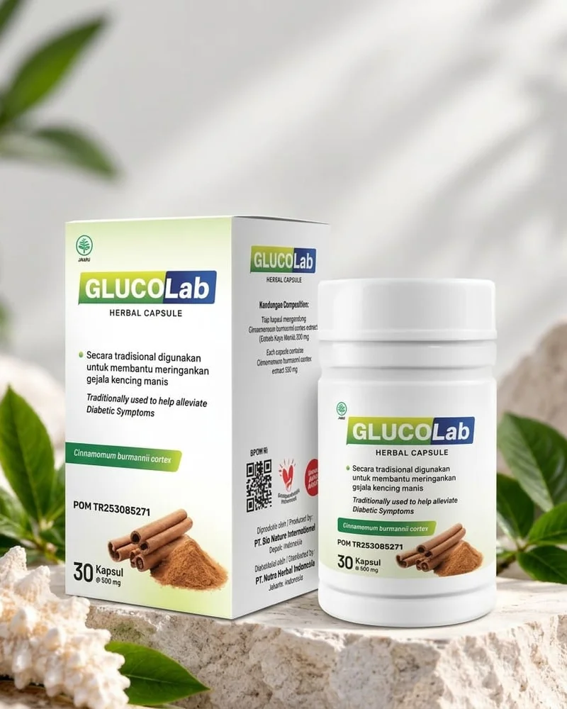 Glucolab, kemasan produk